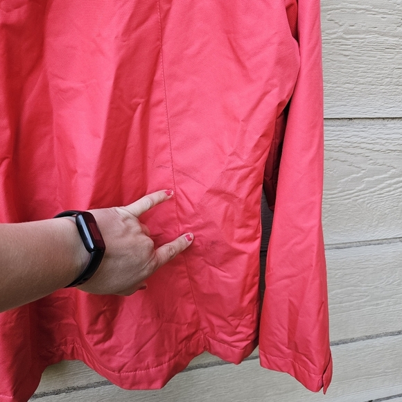 Zeroxposur fleece-lined water resistant jacket in Coral Spark large FLAWED - Picture 12 of 15